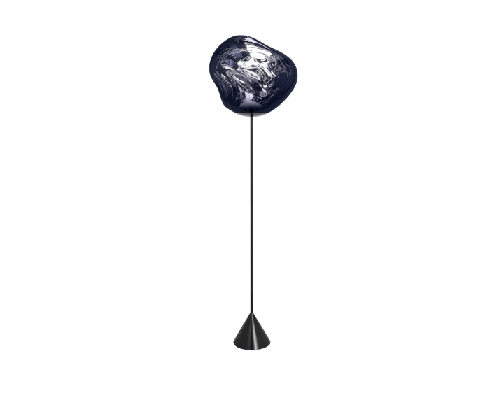 Melt Cone slim gulvlampe LED 180 cm, Smoke Tom Dixon