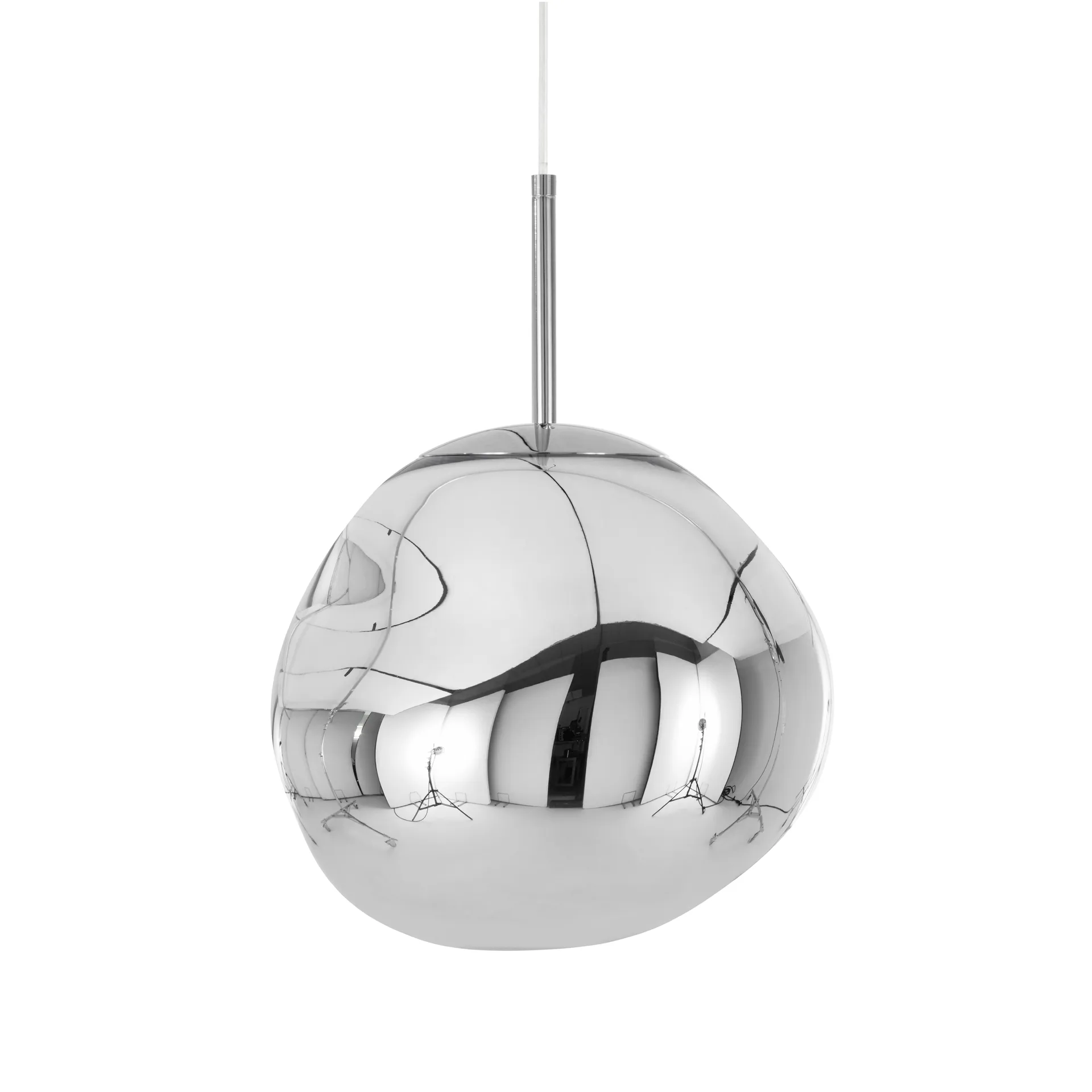 Melt pendel LED, Chrome, mini 27x28 cm Tom Dixon