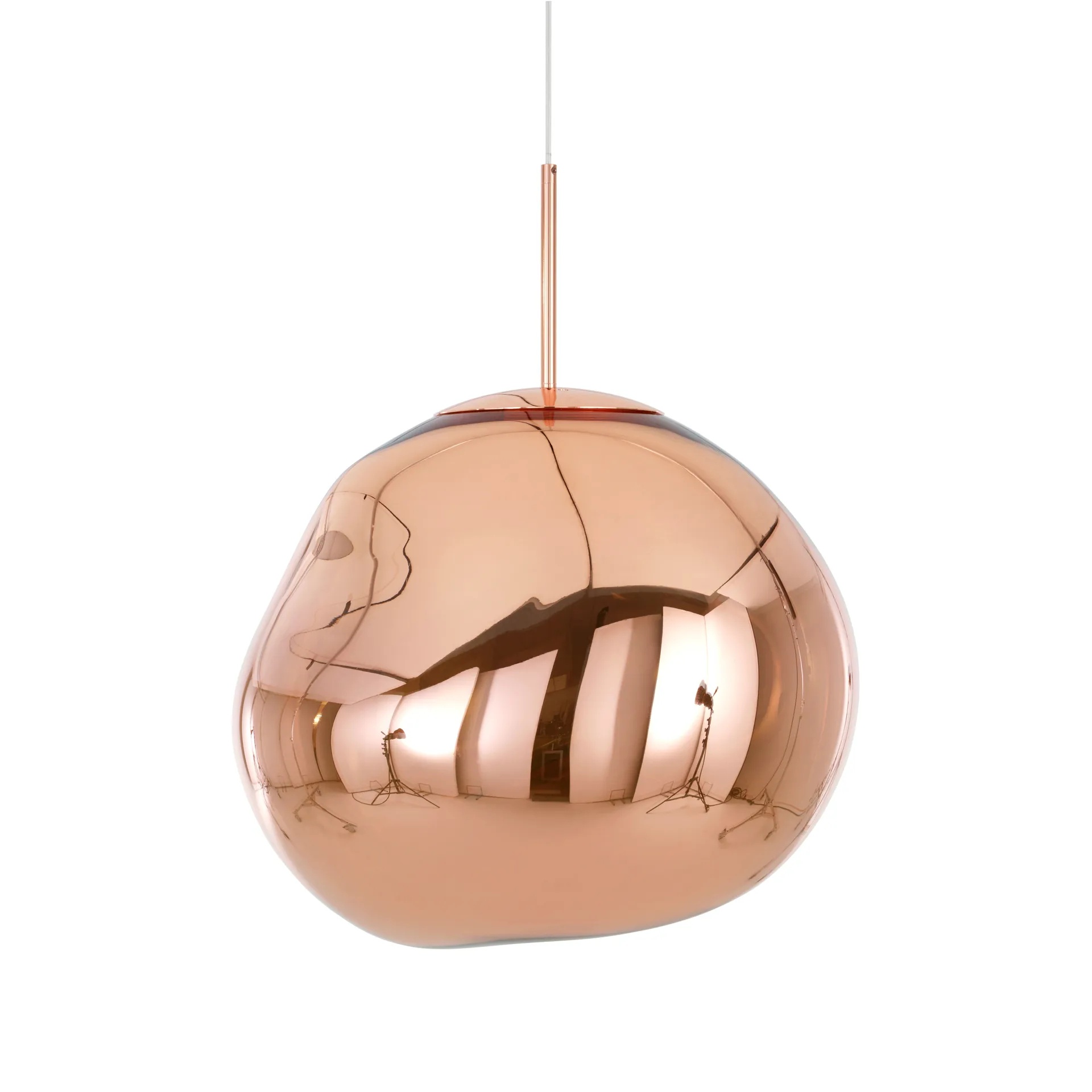 Melt pendel LED, Copper, medium 50x50 cm Tom Dixon