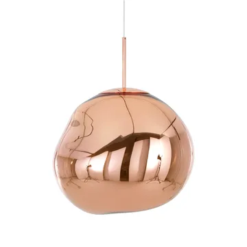 Melt pendel LED - Copper, medium 50x50 cm - Tom Dixon