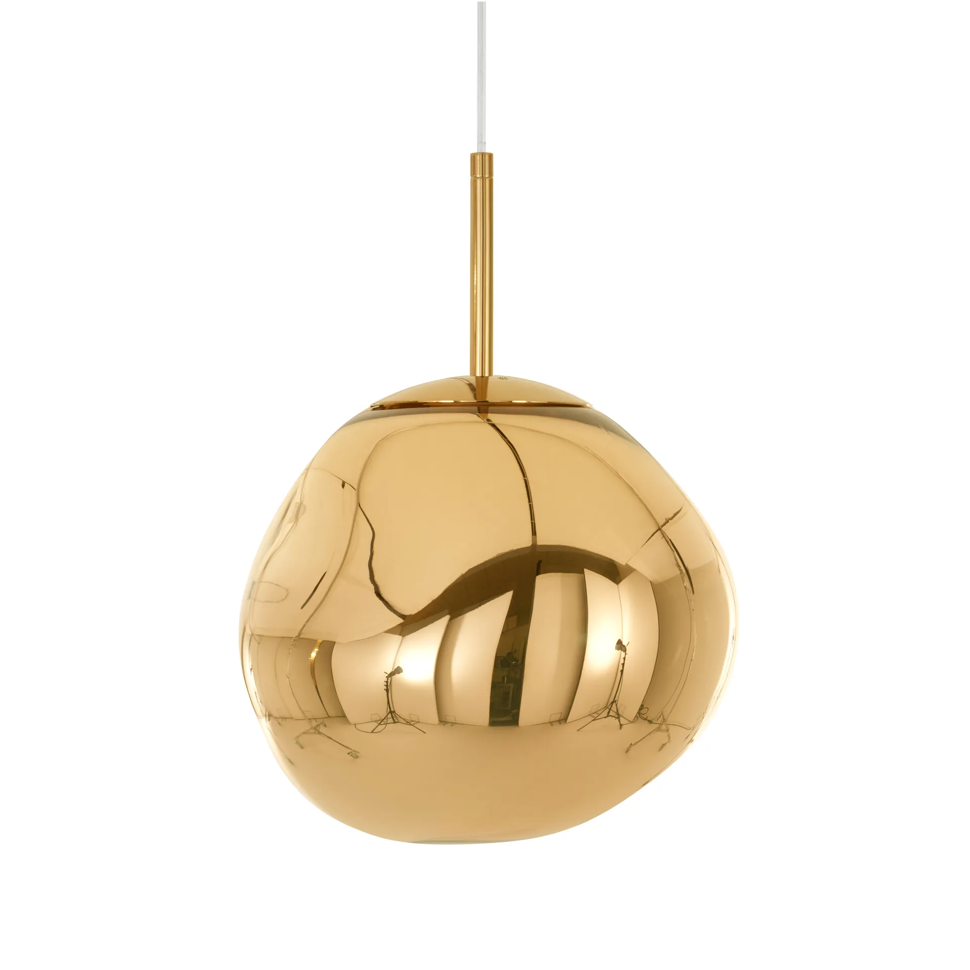 Melt pendel LED, Gold, mini 27x28 cm Tom Dixon