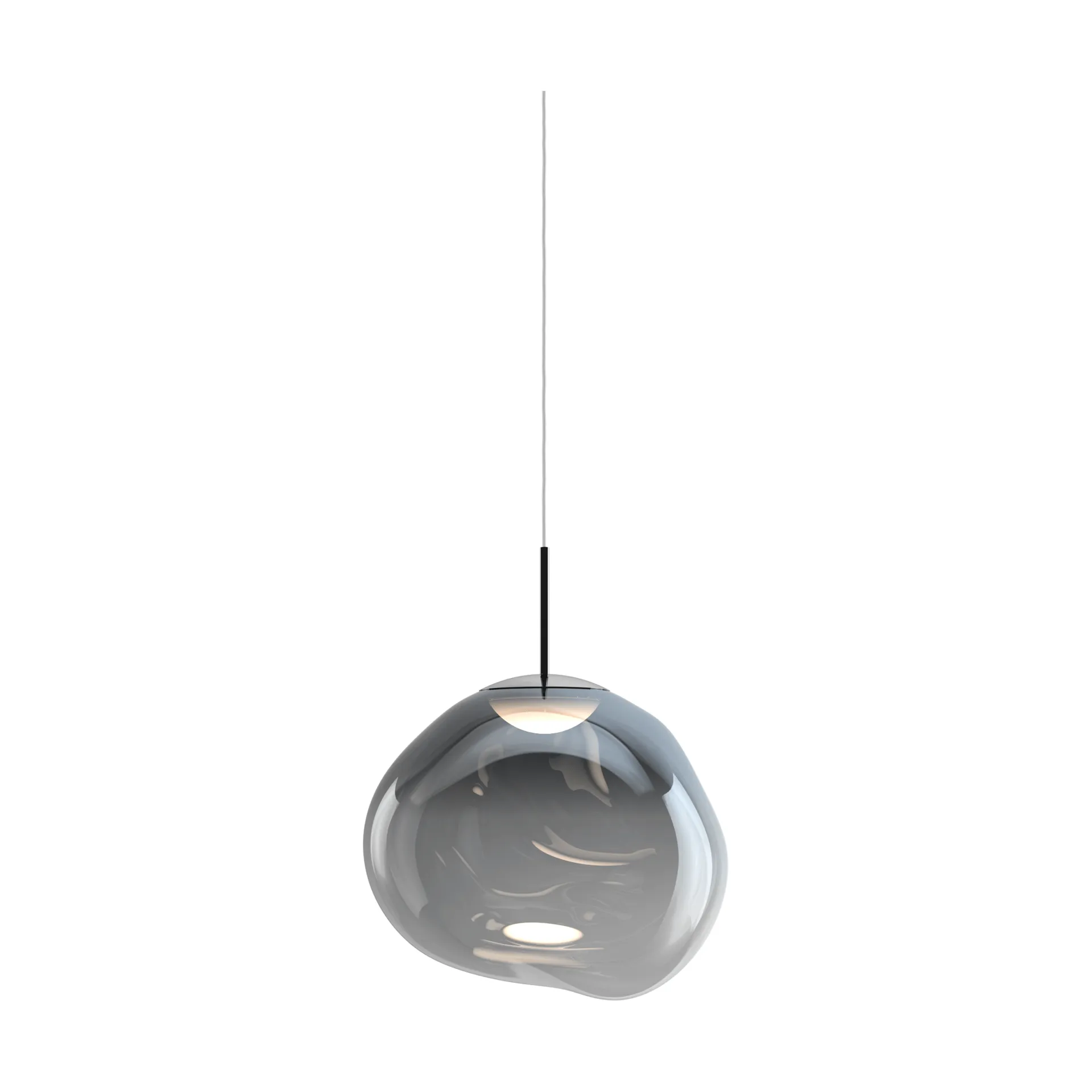 Melt pendel LED, Nickel Tom Dixon