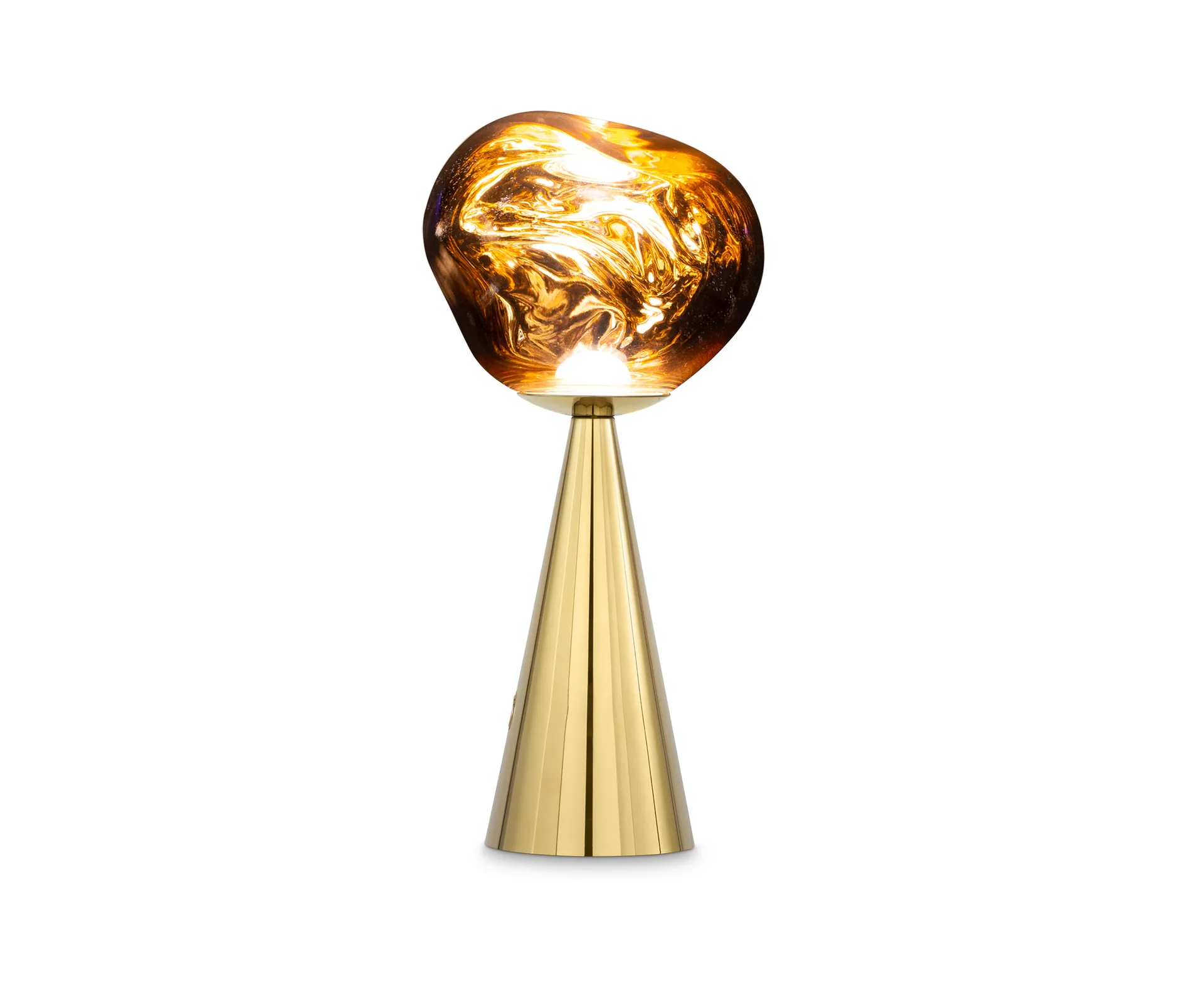 Melt Portable bordlampe, Gold Tom Dixon