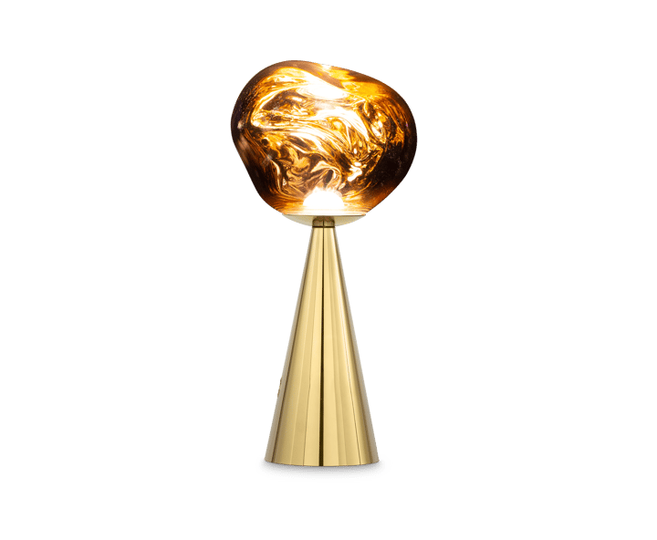 Melt Portable bordlampe, Gold Tom Dixon