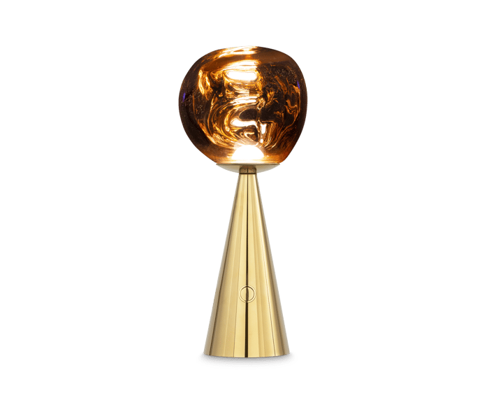 Melt Portable bordlampe, Gold Tom Dixon