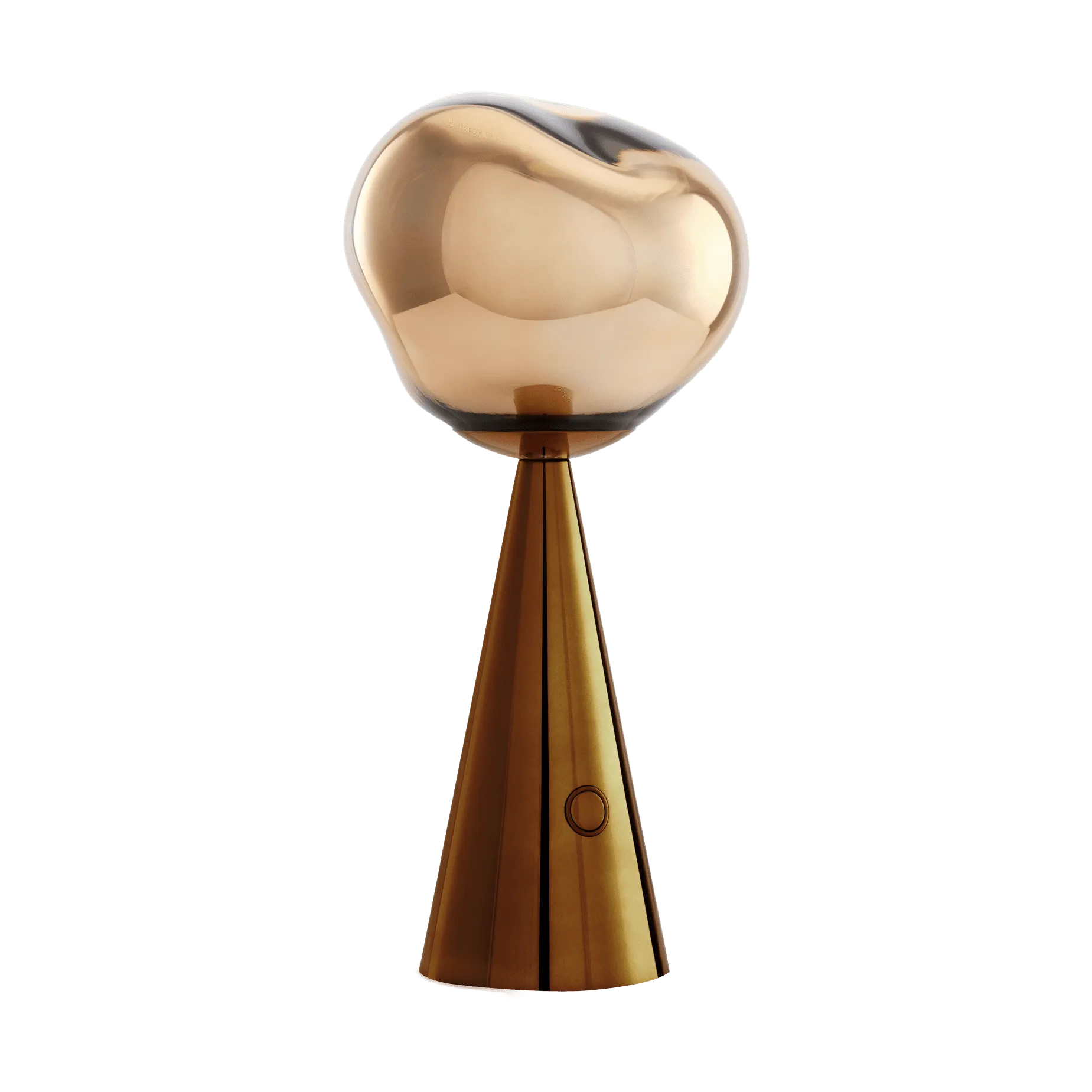 Melt Portable LED bordlampe 28,5 cm, Bronse Tom Dixon