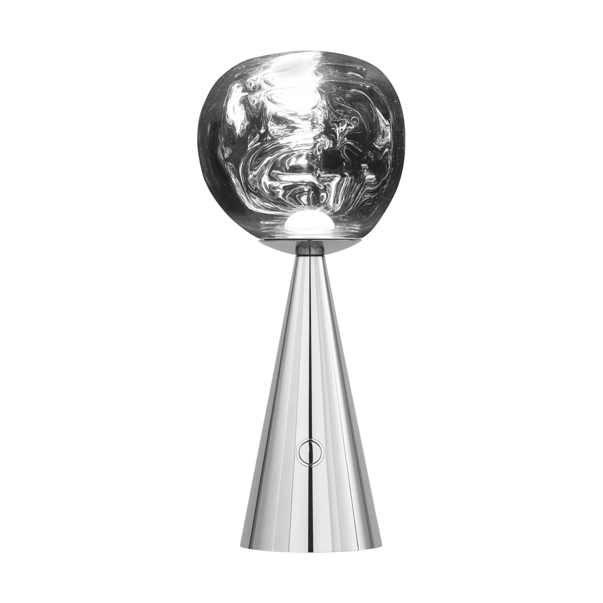 Melt Portable LED bordlampe 28,5 cm, Silver Tom Dixon