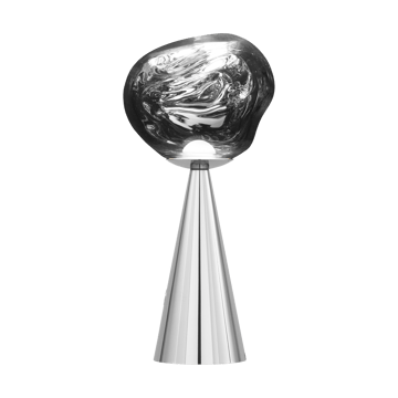 Melt Portable LED bordlampe 28,5 cm - Sølv - Tom Dixon