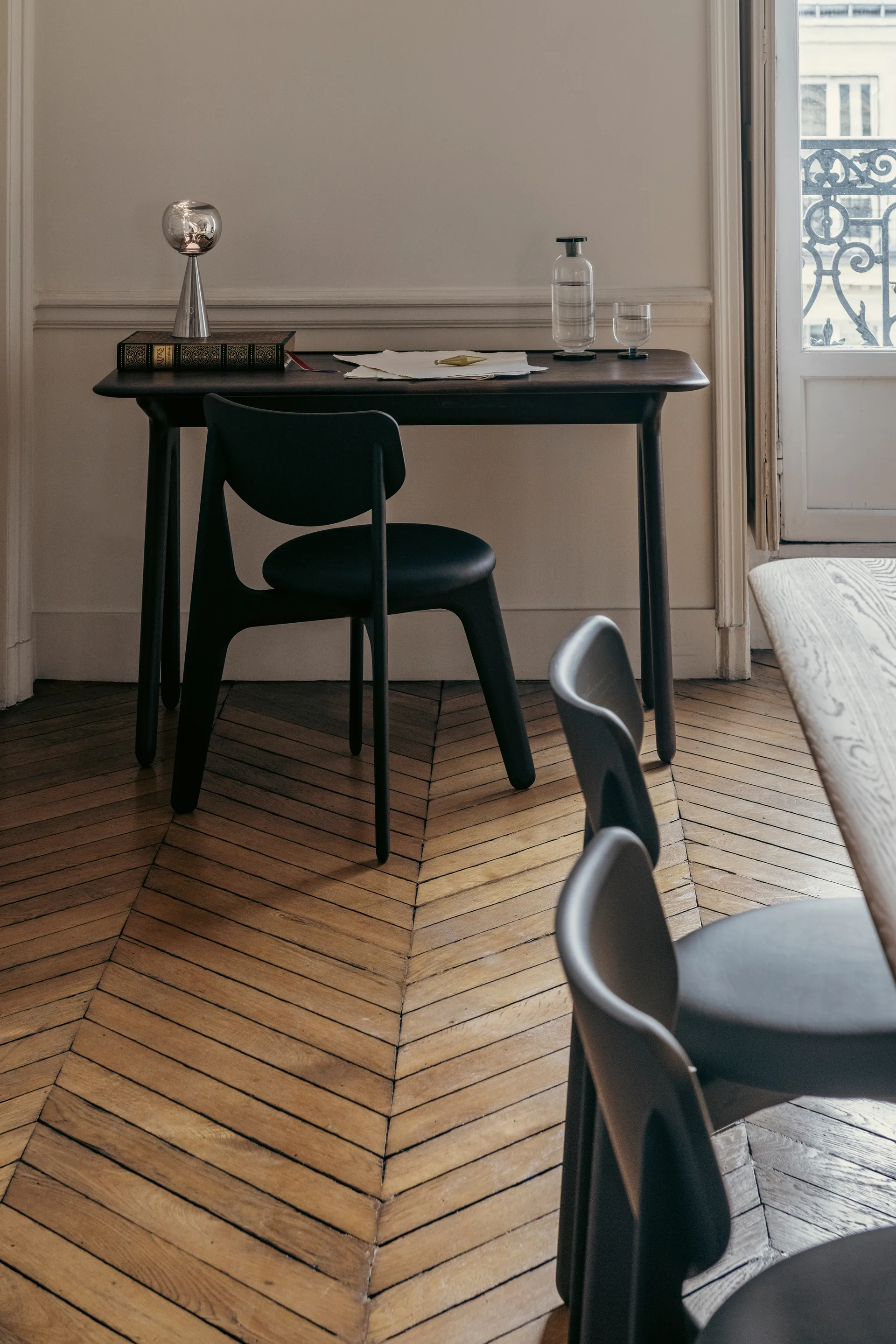 Melt Portable LED bordlampe 28,5 cm, Sort Tom Dixon