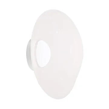 Melt Surface LED vegglampe - Opal-silver - Tom Dixon