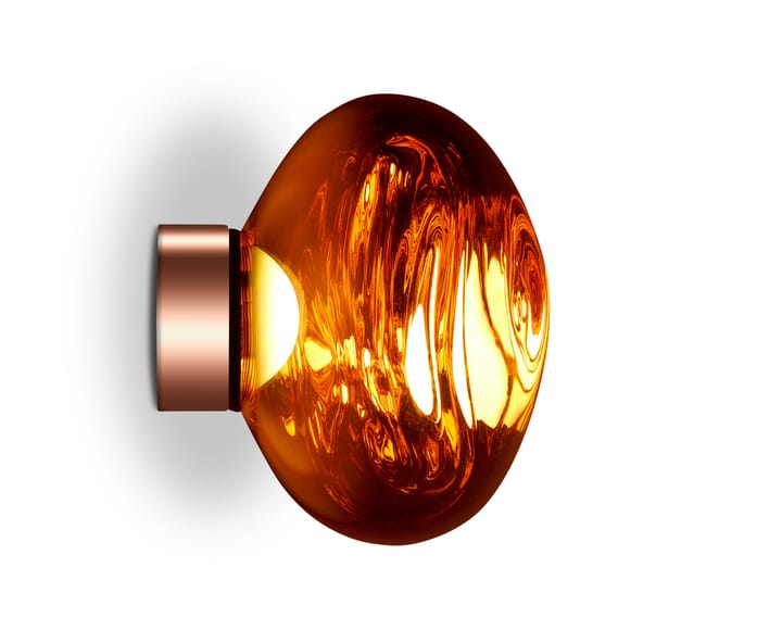 Melt Surface mini vegglampe LED 30 cm, Copper Tom Dixon