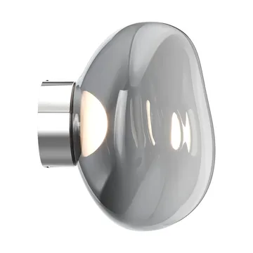 Melt Surface mini vegglampe LED 30 cm - Nickel - Tom Dixon