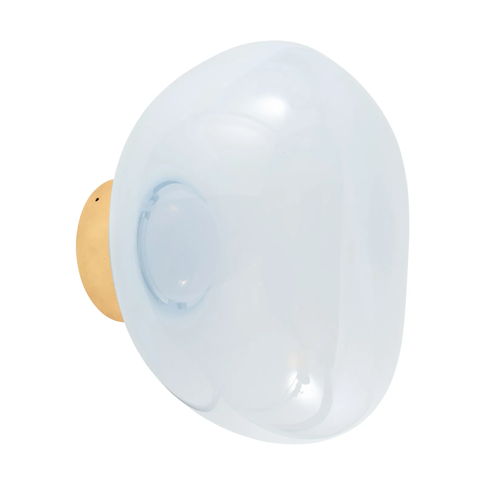 Melt Surface mini vegglampe LED 30 cm, Opal-gull Tom Dixon