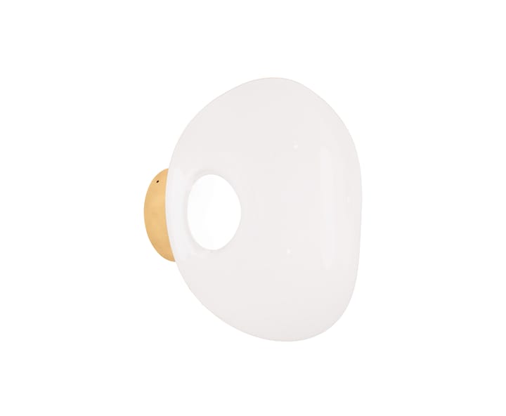 Melt Surface mini vegglampe LED 30 cm, Opal-gull Tom Dixon