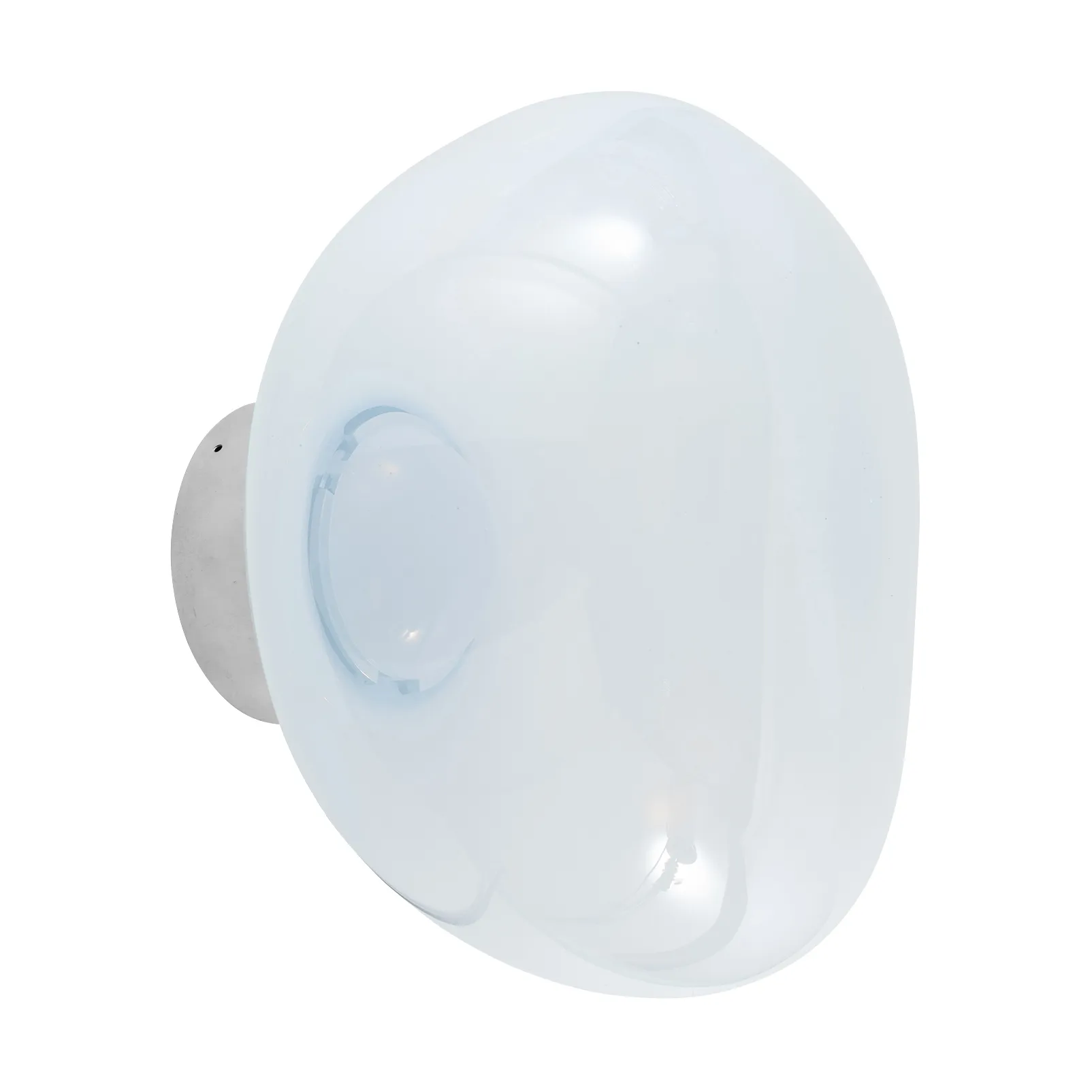 Melt Surface mini vegglampe LED 30 cm, Opal-silver Tom Dixon