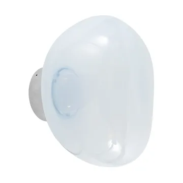 Melt Surface mini vegglampe LED 30 cm - Opal-silver - Tom Dixon