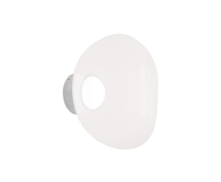 Melt Surface mini vegglampe LED 30 cm, Opal-silver Tom Dixon