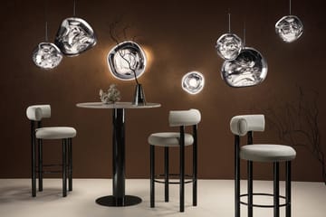 Melt Surface mini vegglampe LED 30 cm - Silver - Tom Dixon