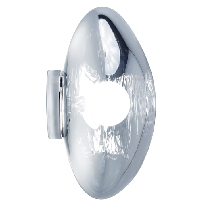 Melt Surface vegg- og taklampe LED - Krom - Tom Dixon