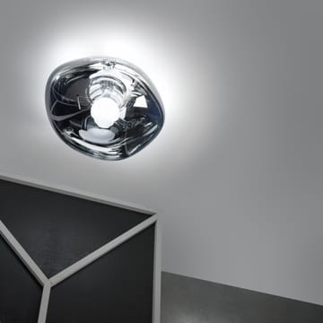 Melt Surface vegg- og taklampe LED - Krom - Tom Dixon