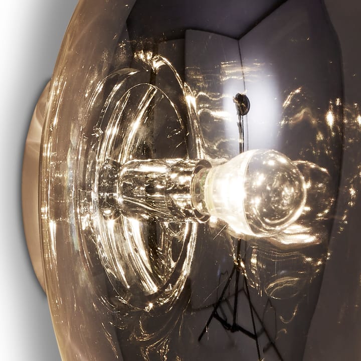 Melt Surface vegg- og taklampe LED, Smoke Tom Dixon