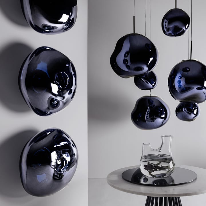 Melt Surface vegg- og taklampe LED, Smoke Tom Dixon