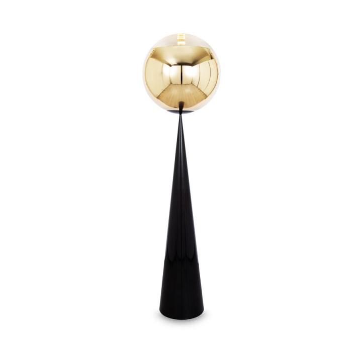 Bilde av Tom Dixon Mirror Ball fat gulvlampe LED 1755 cm Gold