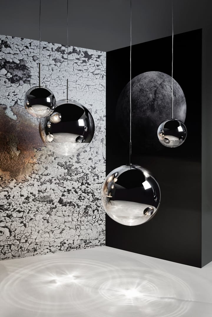 Mirror Ball pendel LED Ø 25 cm - Chrome - Tom Dixon