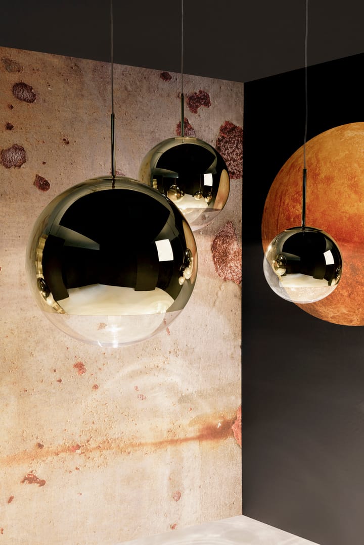 Mirror Ball pendel LED Ø 50 cm, Gold Tom Dixon