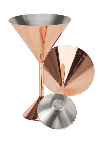 Plum martiniglass 16 cl 2-pakning - Copper - Tom Dixon