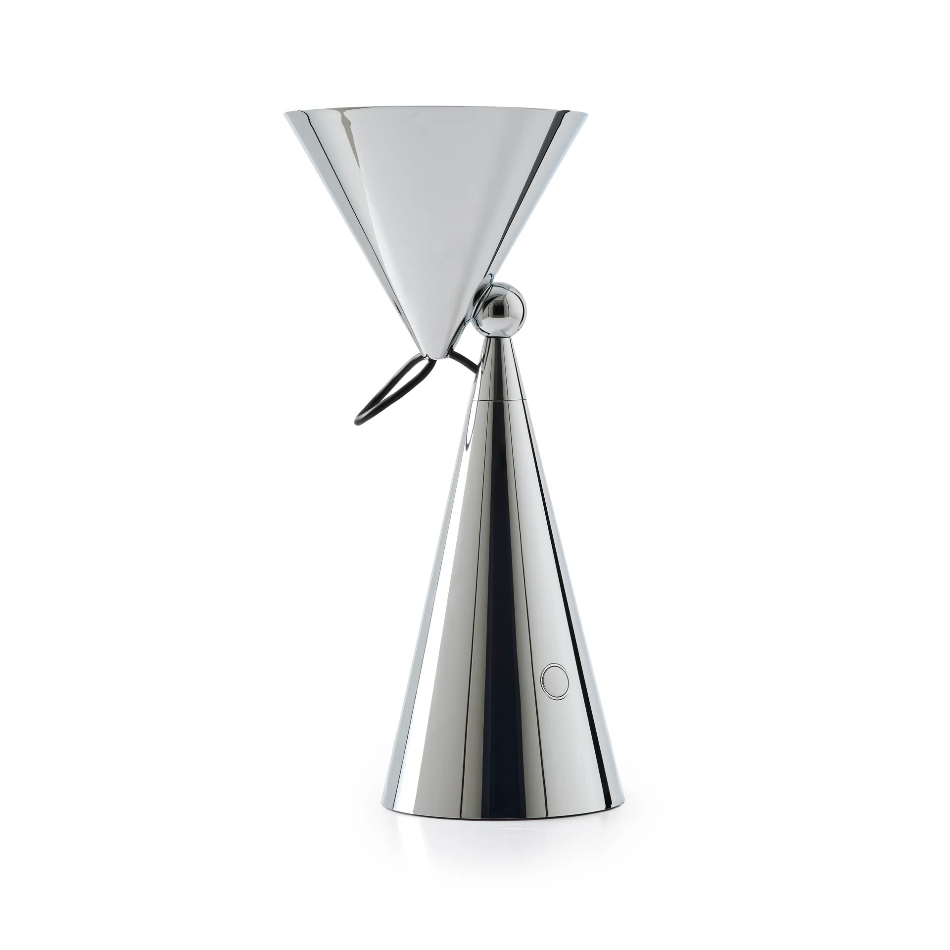 Pose Portable LED bordlampe, Silver Tom Dixon