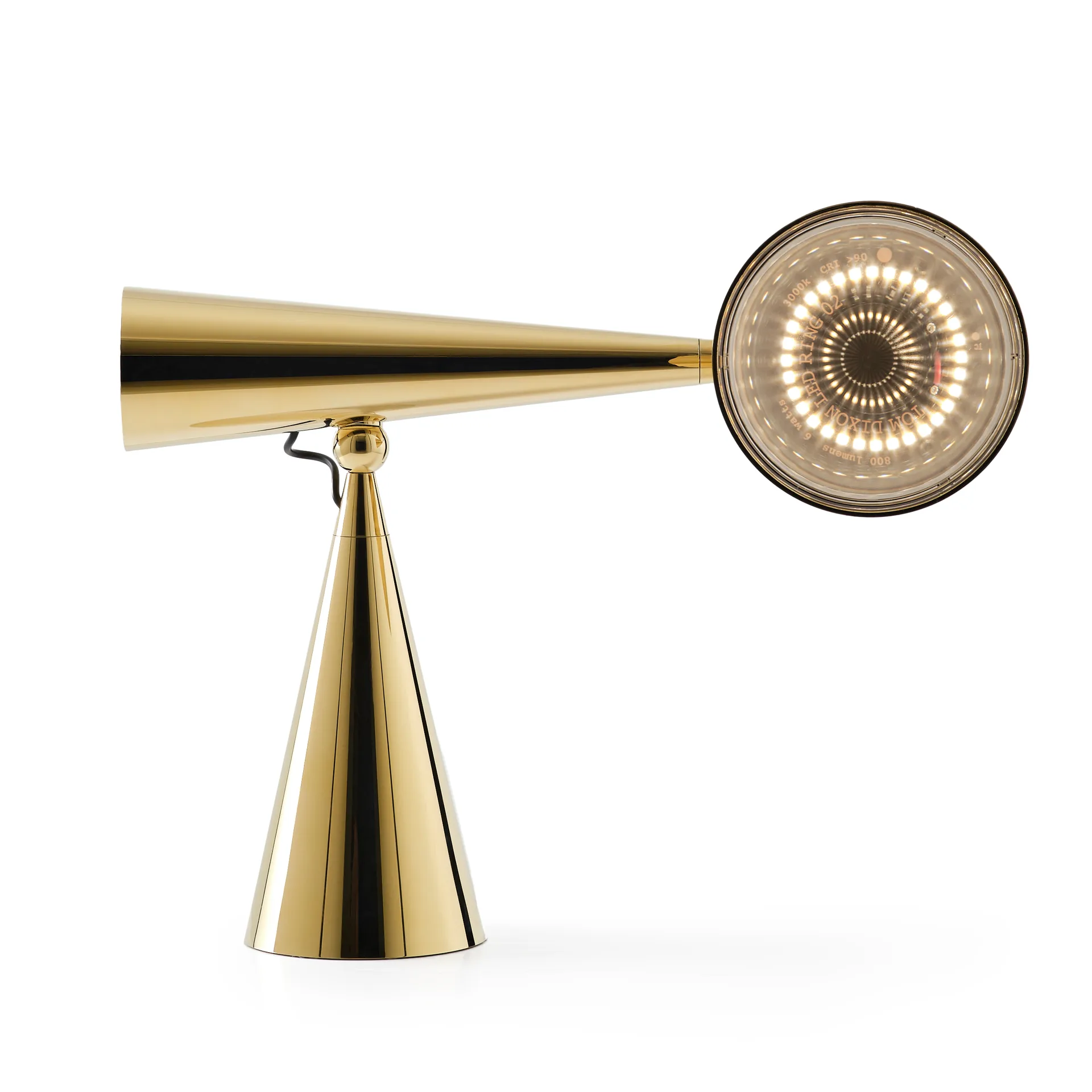 Pose Task LED bordlampe, Gold Tom Dixon