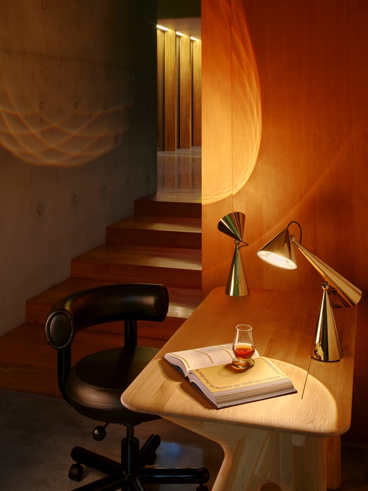 Pose Task LED bordlampe, Gold Tom Dixon