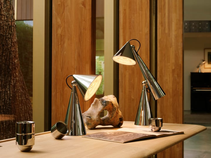 Pose Task LED bordlampe, Silver Tom Dixon