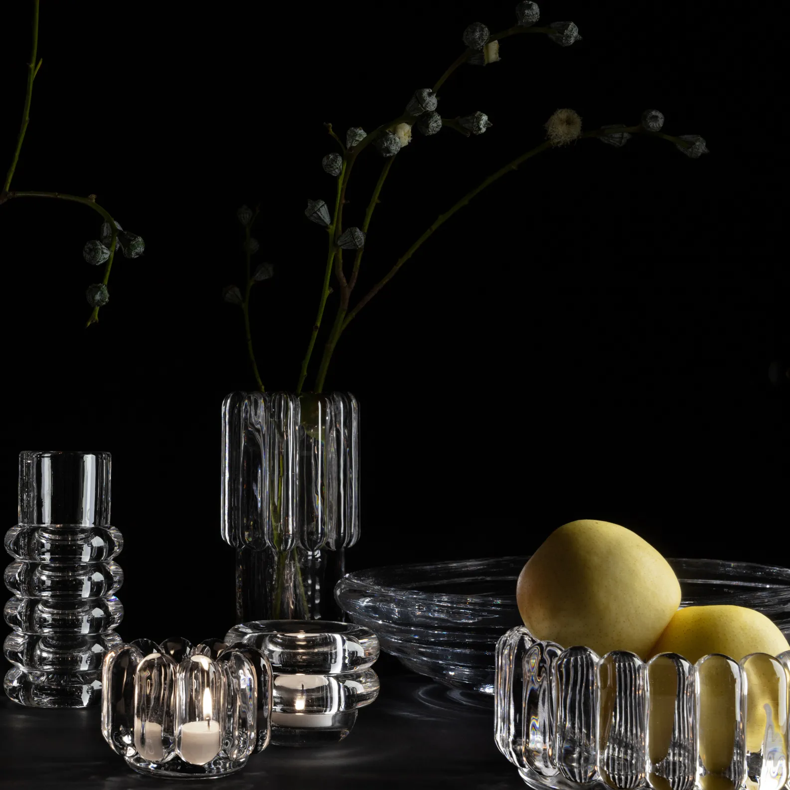 Press bolle liten, Klar Tom Dixon