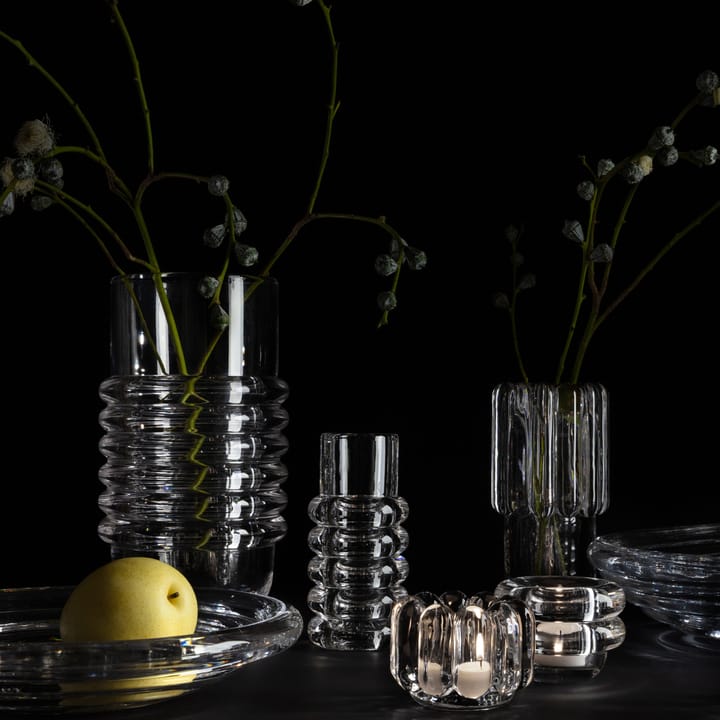 Press stearinlys lykt vertikalt, Klar Tom Dixon