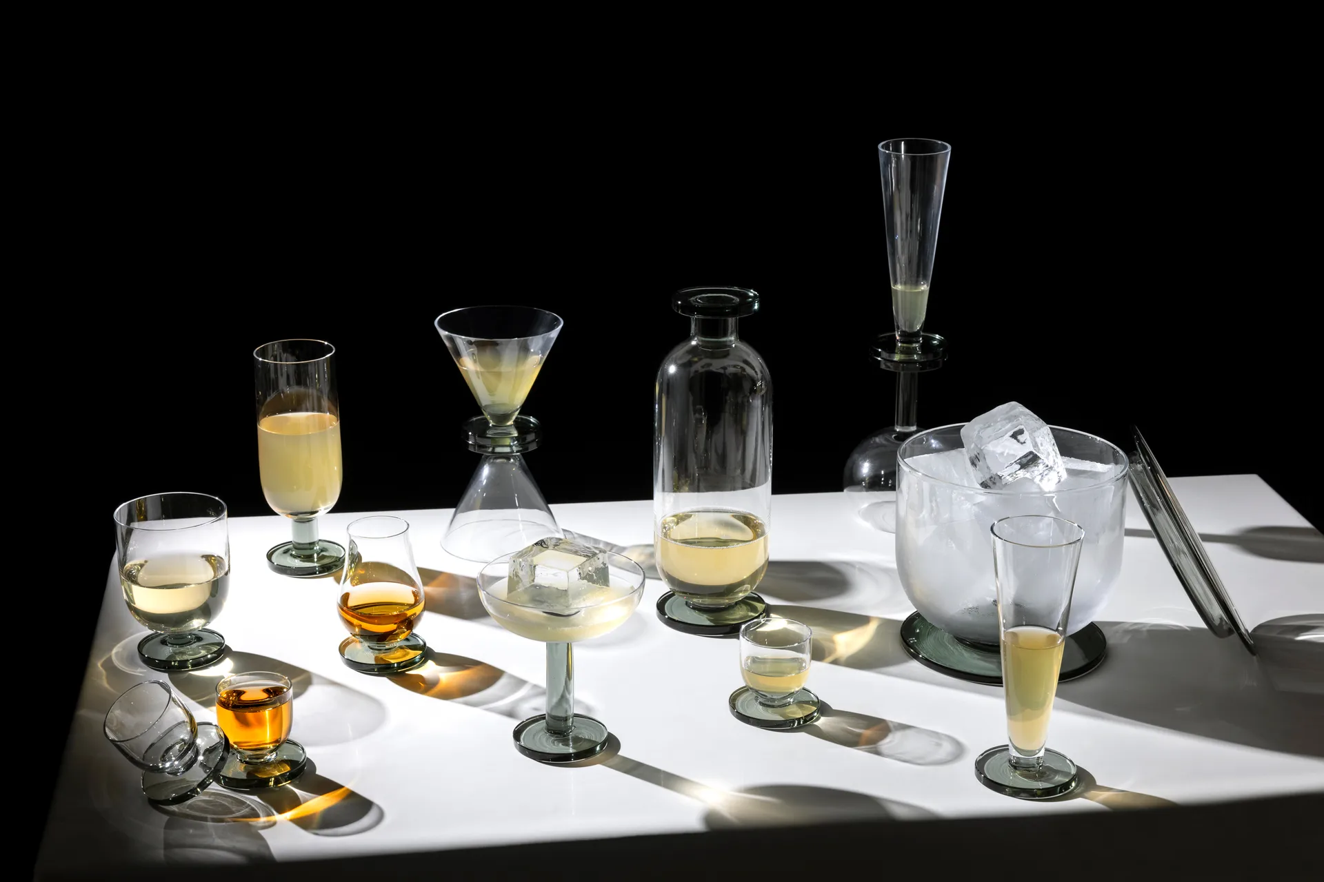 Puck champagneglass 12,5 cl, Clear Tom Dixon