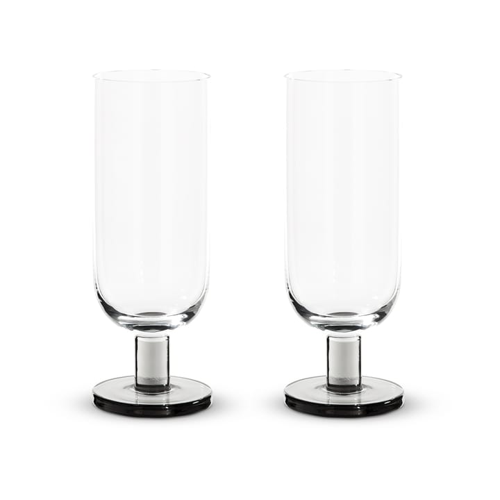 Puck highball glass 2-pakning 33,5 cm - Clear  - Tom Dixon