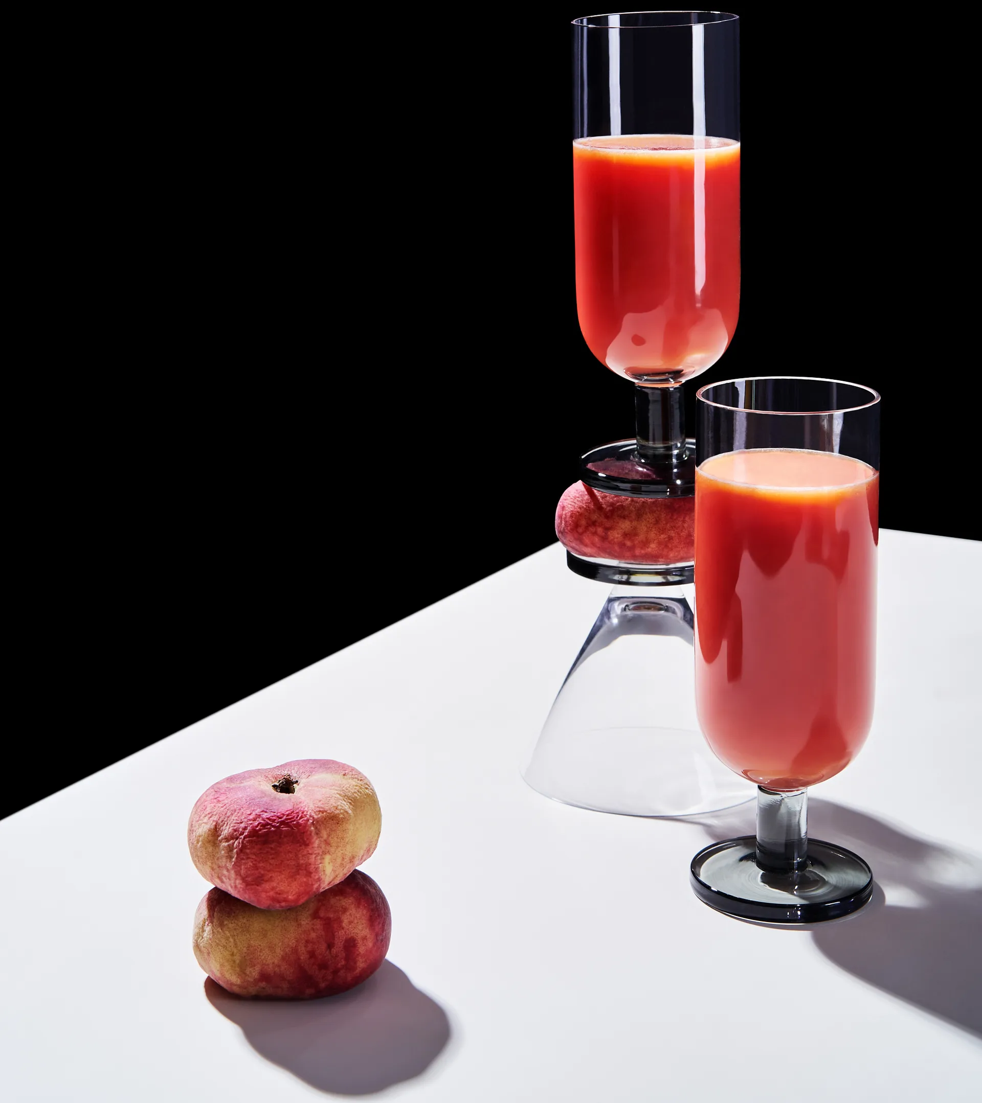 Puck highball glass 2-pakning 33,5 cm, Clear Tom Dixon