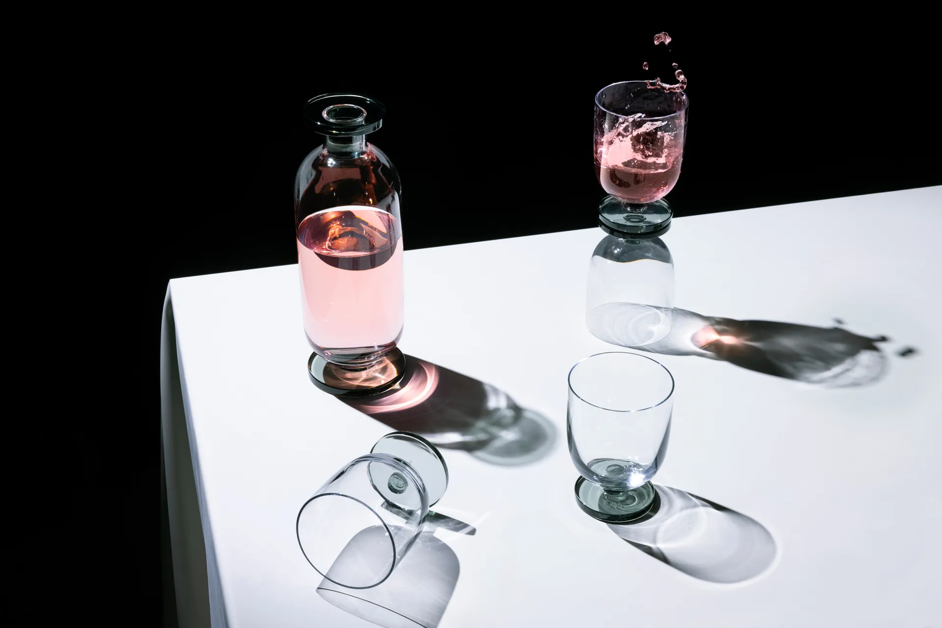 Puck karaffel/dekanter 90 cl, Clear Tom Dixon