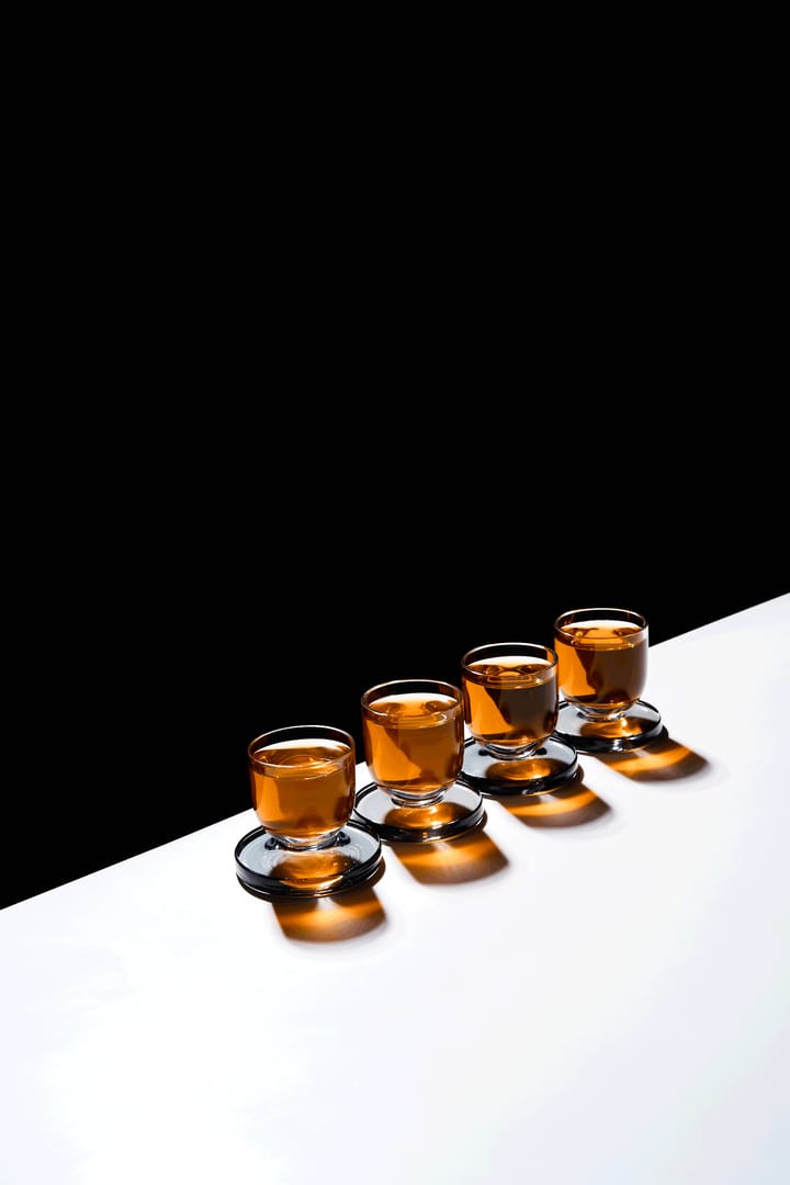 Puck shotglass 5 cl 4-pakning, Clear Tom Dixon
