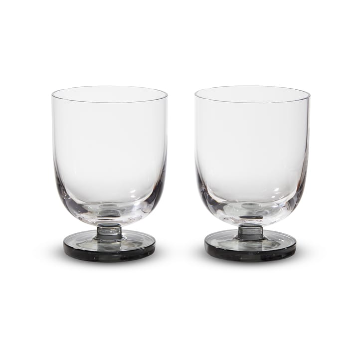 Puck vannglass 33 cl 2-pakning, Clear Tom Dixon