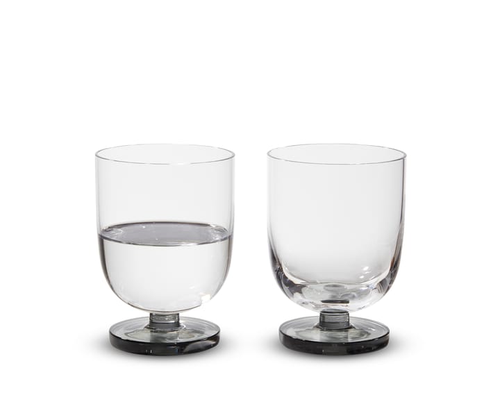 Puck vannglass 33 cl 2-pakning, Clear Tom Dixon