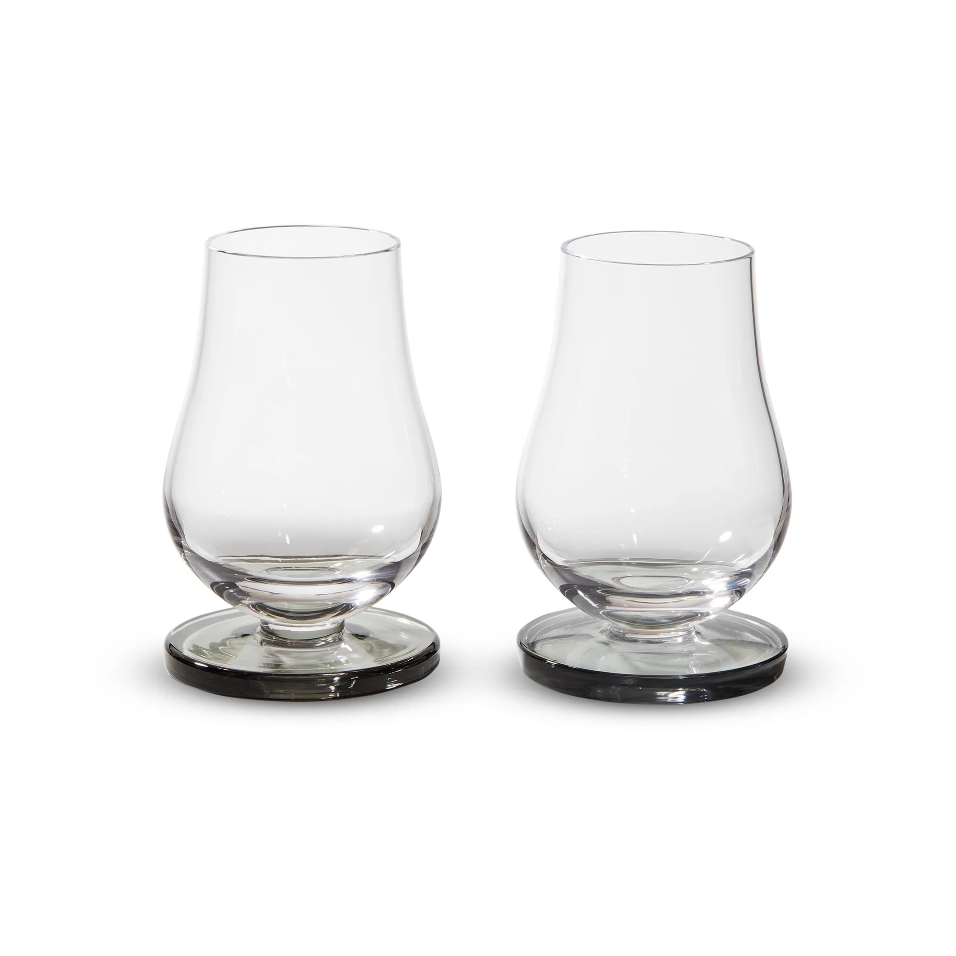 Puck whiskyglass 17,5 cl 2-pakning, Clear Tom Dixon