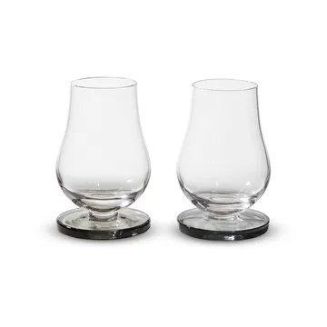 Puck whiskyglass 17,5 cl 2-pakning - Clear - Tom Dixon