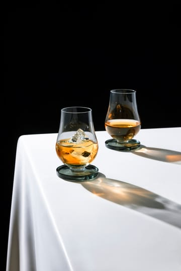 Puck whiskyglass 17,5 cl 2-pakning - Clear - Tom Dixon