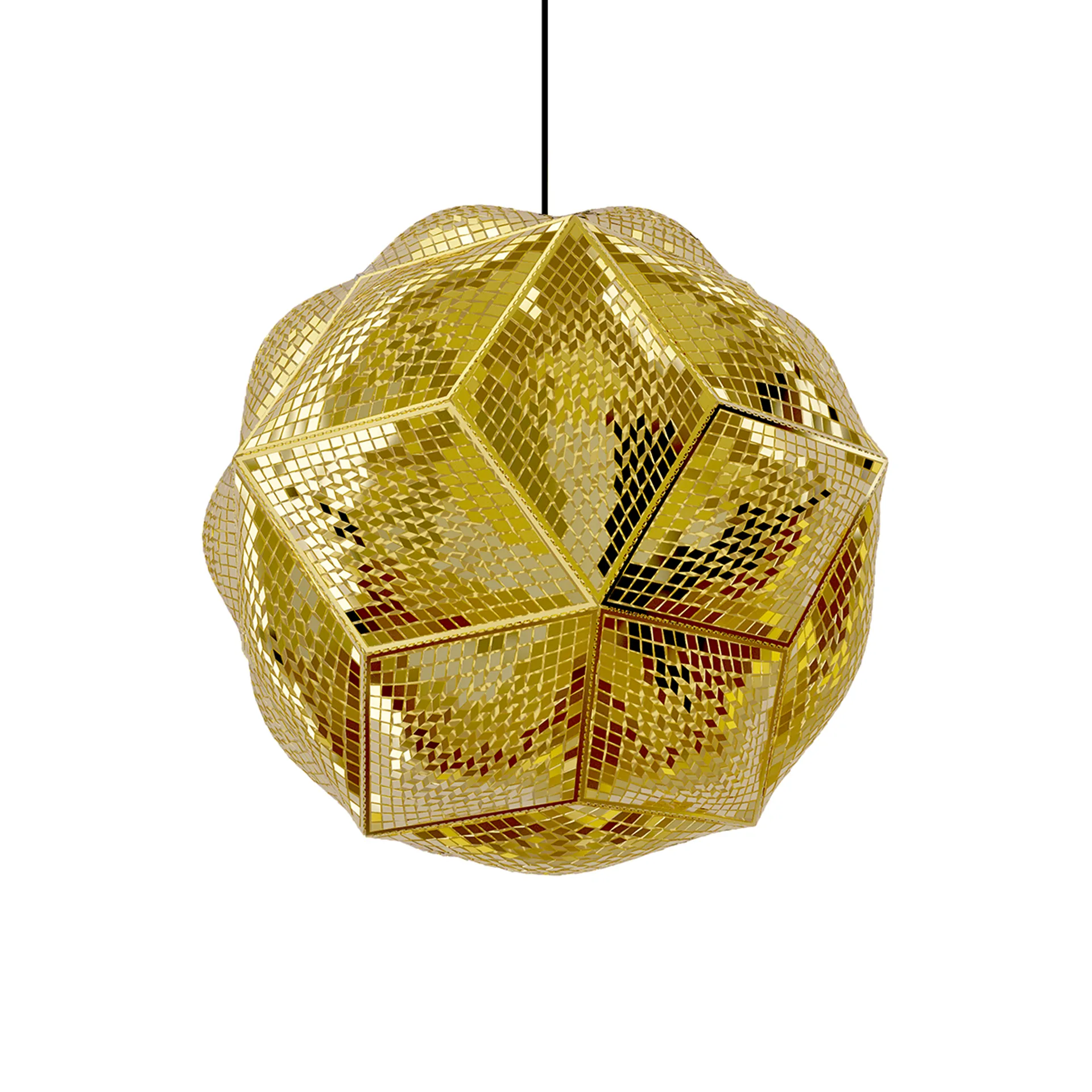 Puff Pendant takpendel Ø 45 cm, Messing Tom Dixon