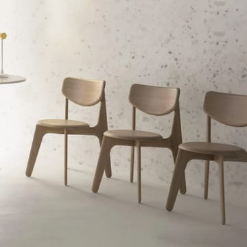 Slab Dining stol - Eik mattlakk - Tom Dixon