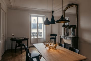 Slab Individual skrivebord 60x120 cm - Black oak - Tom Dixon