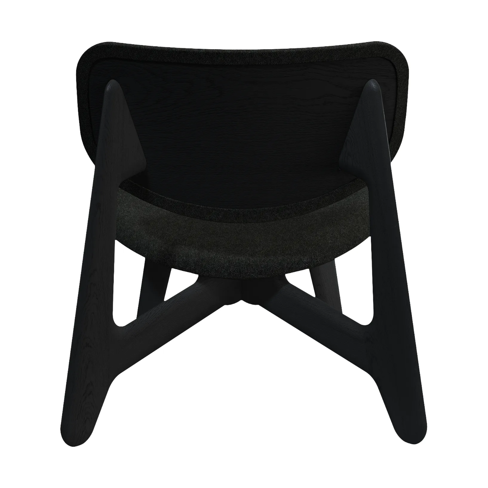 Slab loungestol polstret sete, Natural brushed oak-Hallingdal 0180 CMHR Tom Dixon
